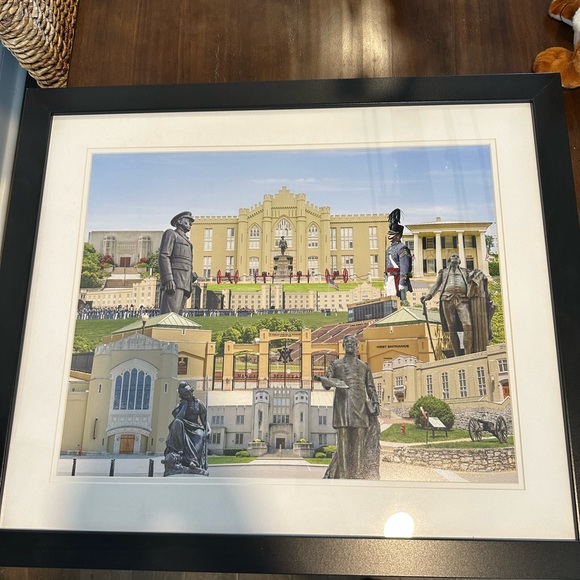 VMI Campus Picture with frame - Picture 1 of 2